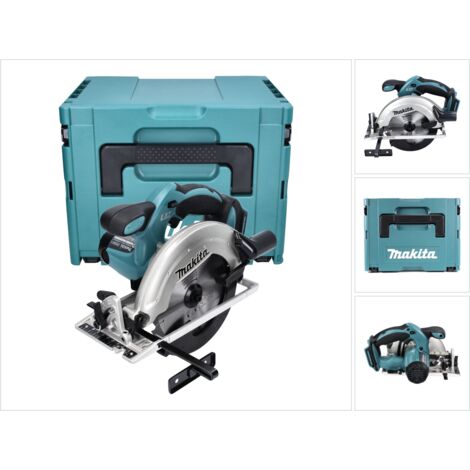 Makita DSS 611 ZJ Sega circolare a batteria 18V 165mm + Valigetta Makpac - senza batteria, senza caricabatterie