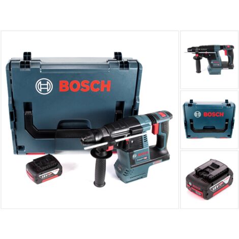 Bosch GBH 18V-26 trapano a percussione a batteria 18V 2,6J brushless SDS-Plus + 1x batteria ricaricabile 5,0 Ah + L-Boxx - senza caricabatterie (1/5)