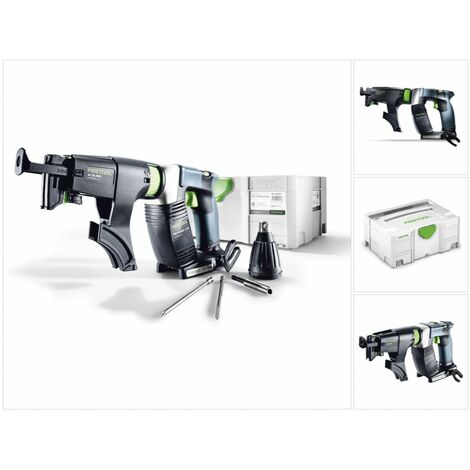 Festool DWC 18-2500 Li-Basic Avvitatore per cartongesso a batteria DURADRIVE 18V ( 574742 ) in valigetta Systainer - senza batterie, senza caricabatterie