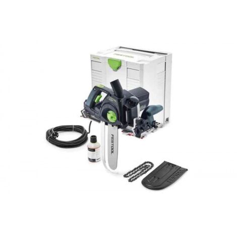 Festool SSU 200 EB-Plus UNIVERS Sega a spadino 1600 W / 200 mm in valigetta Systainer + Catena per sega ( 767995 )
