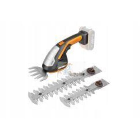 Worx WG801E.9 Forbici per Erba e Decespugliatore a Batteria 20V, con 3 Lame Intercambiabili, 36W - Solo Corpo Macchina (1/5)