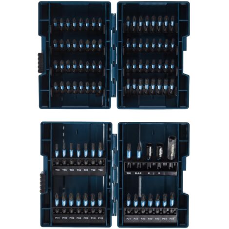 Makita E-03109 Impact Black - Set di punte da 90 pezzi