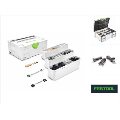 Festool DOMINO Assortimento di giunzioni SV-SYS D14 ( 201353 ) per giunzioni angolari e diritte con fresatrice XL DF 700 (1/5)