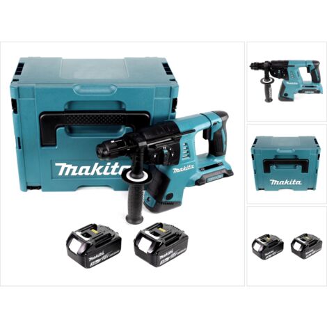 Martello Demolitore SDS-PLUS A Batteria 18V CAT DX21 - Energia 2,2J, Capacità Foratura 26 Mm, Con 2 Batterie 4,0Ah E Caricabatteria