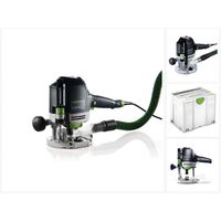 Festool OF 1400 EBQ-PLUS fresa 1400W corsa 70mm in systainer + accessori ( 574341 )