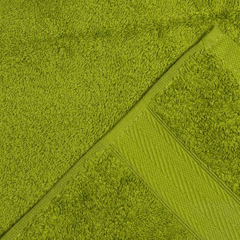 Lot De 100 Serviettes Jetables Vertes – Serviettes Papier 1 Pli – Pour événements, Pique-nique, Usage Quotidien