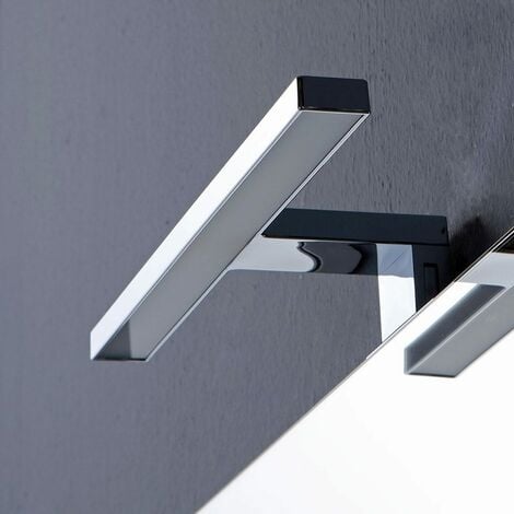 Miroir 120X70 A Affleurement Avec Lampe Led