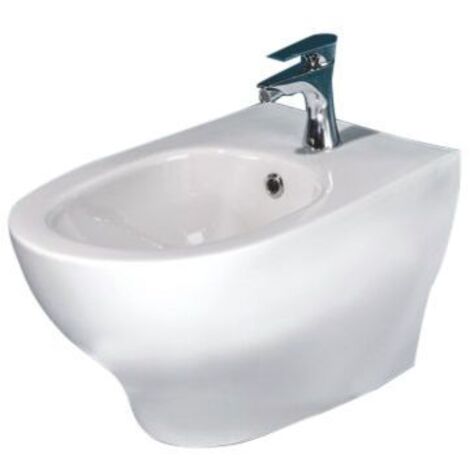Bidet Suspendu Affleurant En Céramique Jazz (1/4)