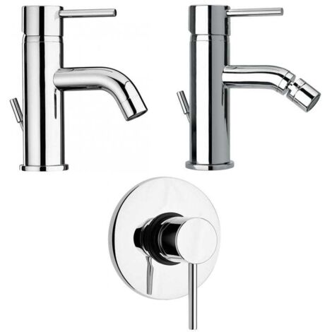 Robinetterie Moderne De Salle De Bain Pour Lavabo, Bidet Et Encastrement Douche Salice (1/5)