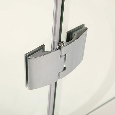 Paroi De Douche Angulaire 90X90 En Verre 6 Mm Sans Structure  London