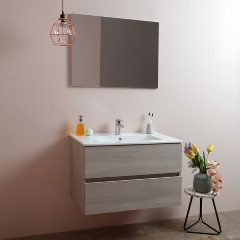 Modèle De Berlin Pour La Salle De Bain 80 Cm Avec Tiroir