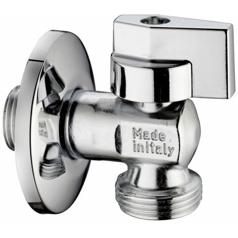 Robinet A Rondelle A Bille Avec Rose En Acier Inoxydable 1/2X3/4