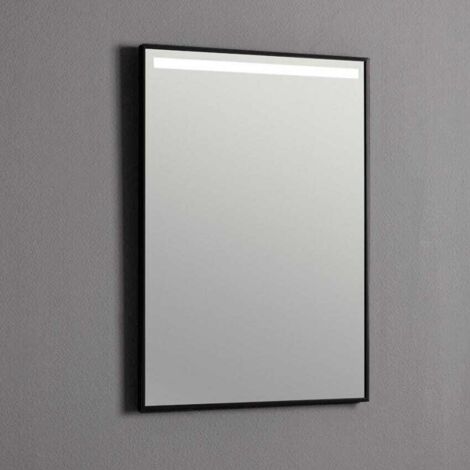 Skecten – Miroir lumineux de salle de bain 50x70 cm – Éclairage LED avec interrupteur tactile – Indice de protection IP67 – Température de couleur 6500K