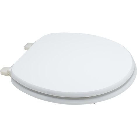 Abattant Pour Toilettes Pour Handicapés En Mdf Blanc Certifié Fsc