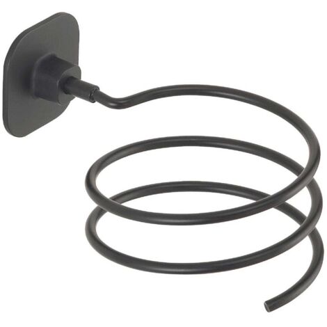 Porte Seche Cheveux Et Lisseur Support Mural Sans Perçage Pour Sèche-cheveux Et Fer à Lisser : L'accessoire 7 En 1 Idéal Pour Votre Salle De Bain – Seche Cheveux 7 En 1