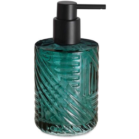 Distributeur De Savon En Verre Vert 300Ml Fiordaliso (1/2)