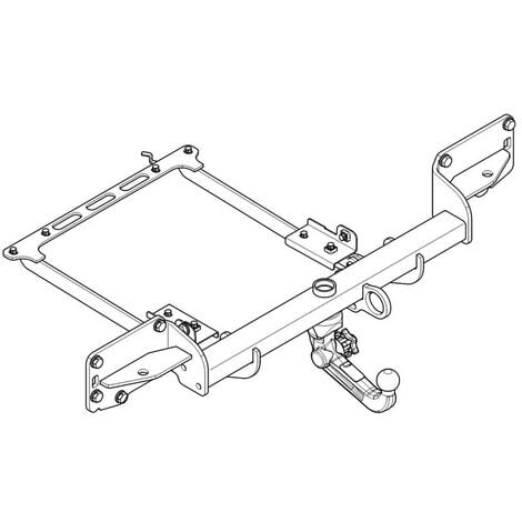 Anneau de remorquage Crochet pour Renault Scenic III 09-12