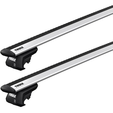 Barres de toit Toyota Yaris 5 portes (04/03-12/05) Thule WingBar Evo Alu