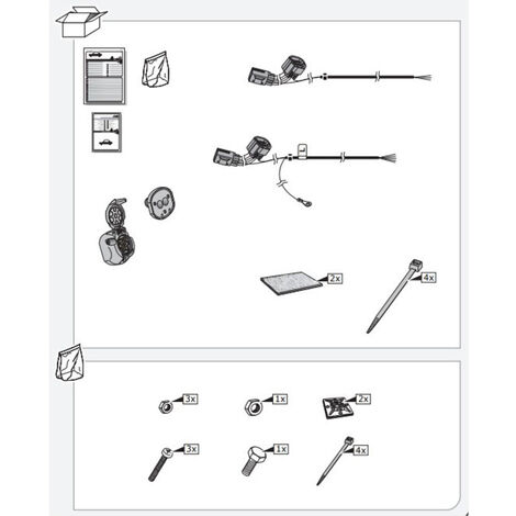 FAISCEAU SPECIFIQUE 7 BROCHES POUR TOYOTA HILUX (01/16-)