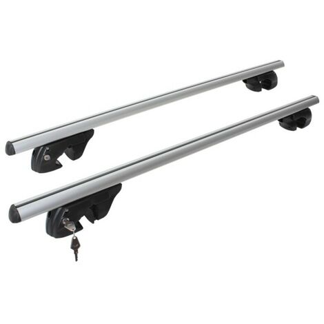 Barres de toit Toyota Highlander (06/00-) Menabo Sherman Alu
