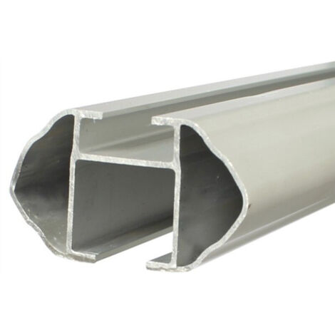 Barres De Toit Turtle Aluminium Blanc Pour BMW X5 E70 (2008-2013) - Rails Intégrés, 75kg Max