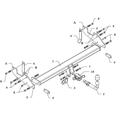 Attelage Toyota Yaris (01/06-10/11) RDSOH + faisceau universel 7 broches