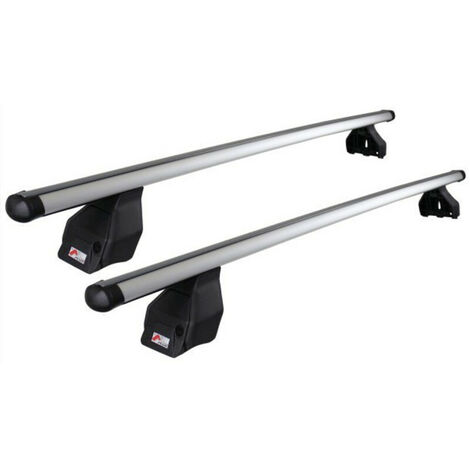 Barres De Toit Menabo Tema Alu Pour Peugeot 208 5 Portes (2015-2019) - Pack Complet