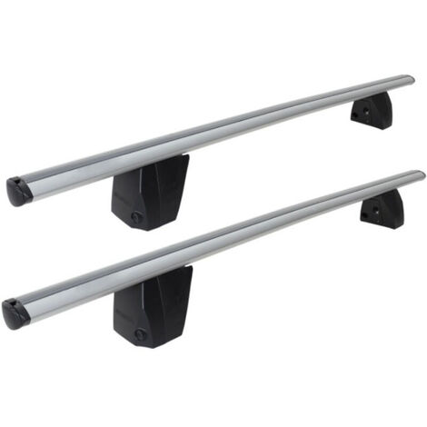 Barres De Toit Transversales Menabo Pour Audi A6/S6 C8 Berline 2018-2025 - Noir, Aluminium - 5