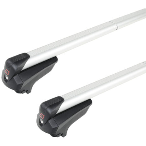 Barres De Toit Rapid Pour Hyundai IX35 5 Portes | Longueur Réglable 85-135 Cm, Aluminium, Charge Max 90 Kg