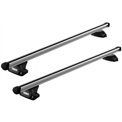Barres De Toit En Aluminium Pour Renault Trafic 2001-2014 - Lot De 3, Gris, Montage Sur Points De Fixation
