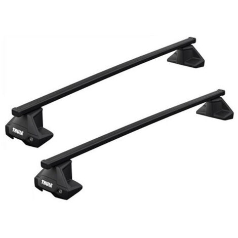 Barres De Toit Thule SquareBar Acier Pour Jeep Wrangler JK (2007-2018) - Neuf