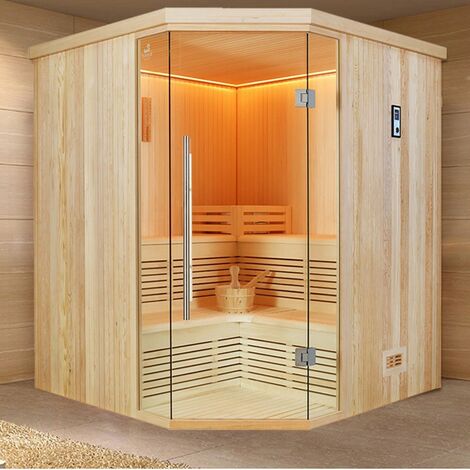 Sauna d'angle Boreal® Evasion Club 180C - 4 à 6 places - 180180210