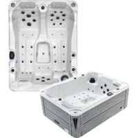Spa gonflable 2-3 places â 50 jets â Cuve NacrĂ©e â SystĂšme Combipure SpaÂź Triple â Bluetooth â Isolation thermique optimisĂ©e â Archipel