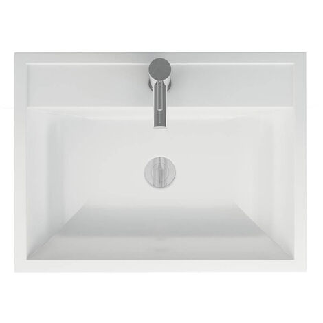 600mm Vanity Unit with Basin Bathroom Furniture Charcoal