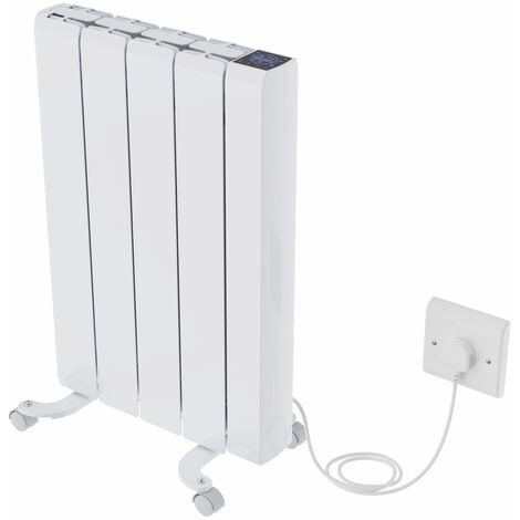 4FIN 1000W Ceramic Electric Radiator Wall Mounted Portable Heater Smart WIFI Timer