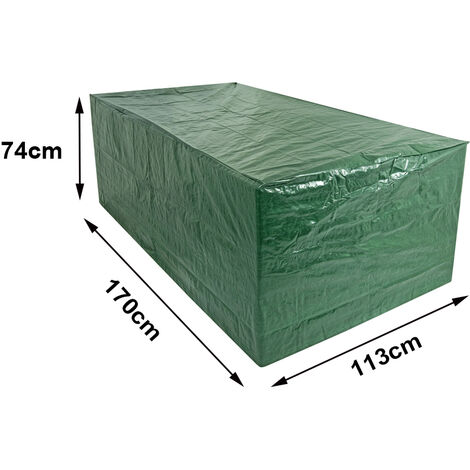 Outdoor Garden Patio Furniture Cover Rectangle Cover 170x113x74cm