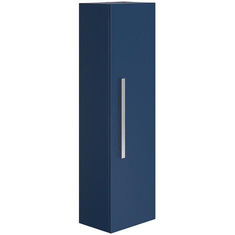 Bathroom 1200mm Tall Unit Furniture Matt Navy Blue