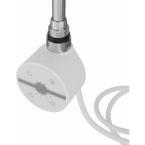 NRG Thermostatic Electric Heating Element for Radiator Heated Towel Rail 250W White