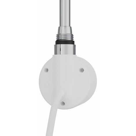 NRG Thermostatic Electric Heating Element for Radiator Heated Towel Rail 250W White