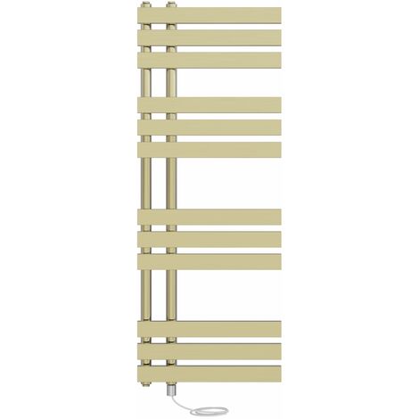 Prefilled Electric Heated Towel Rail D-shape Radiator Ladder Warmer ...