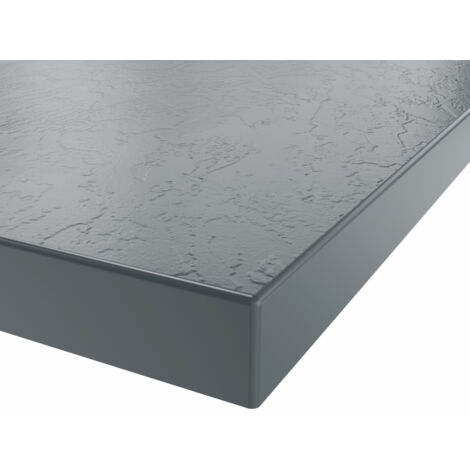 NRG 1800 x 700mm SMC Anthracite Rectangle Slate Effect Bathroom Shower Tray