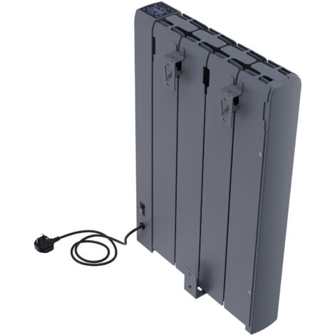 Electric Ceramic Portable Radiator Wall Mounted WIFI Control Heater Anthracite 1000W