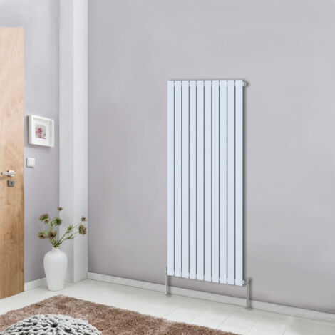 NRG Designer Radiator Flat Panel White Central Heating Rads Vertical 1600x680mm Single (1/5)