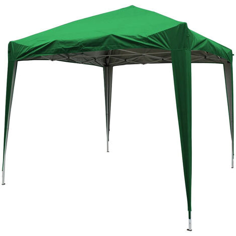 Garden Gazebo Top Cover Roof Replacement Fabric Tent Canopy 2.5x2.5m Green