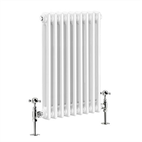 600 X 425 mm Traditional Double Column Horizontal Central Heating Cast ...