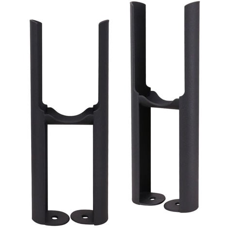 Black Floor Mounting Feet Support Legs Kit for 2 Column Traditional ...