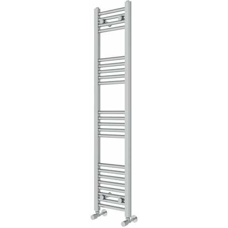 Straight Heated Towel Rail Bathroom Ladder Radiator 1400 x 300mm Chrome