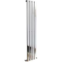 1600x272 Vertical Flat Panel Radiator Bathroom Central Heating Radiators Single Column Chrome