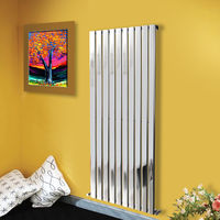 1600x680 Vertical Flat Panel Radiator Bathroom Central Heating Radiators Single Column Chrome
