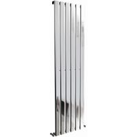 1800x408 Vertical Flat Panel Radiator Bathroom Central Heating Radiators Single Column Chrome